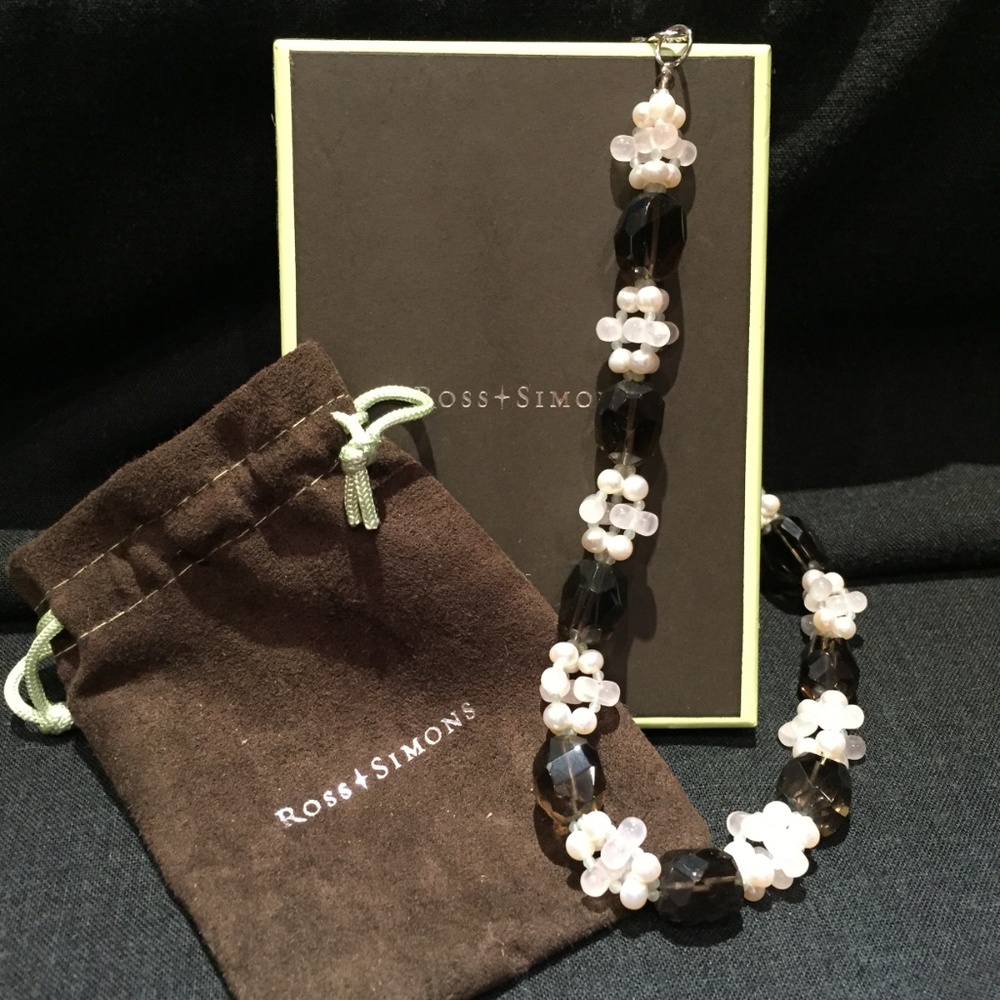 Euc Ross-Simons Multi-Gem Cluster With Quartz Nug… - image 6